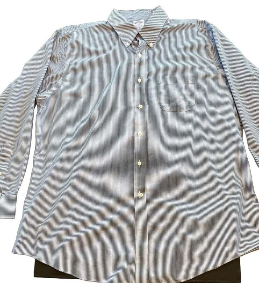 Brooks Brothers 1818 Regent Fit Non-Iron Striped Button-Down Shirt